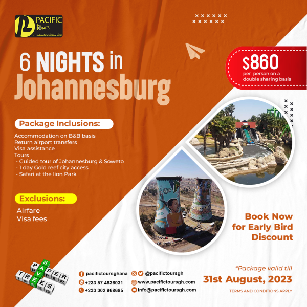 6 Nights In Johannesburg